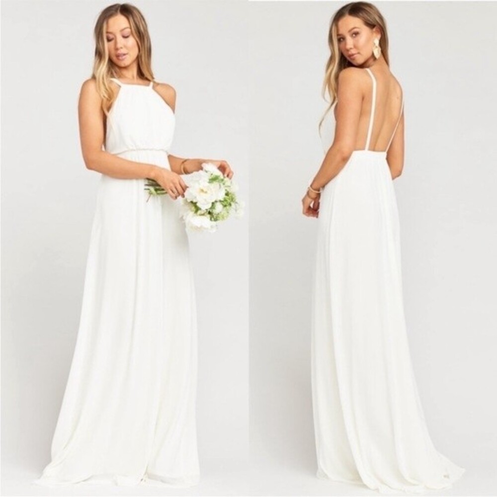 Show Me Your MuMu Ivory Maxi Dress